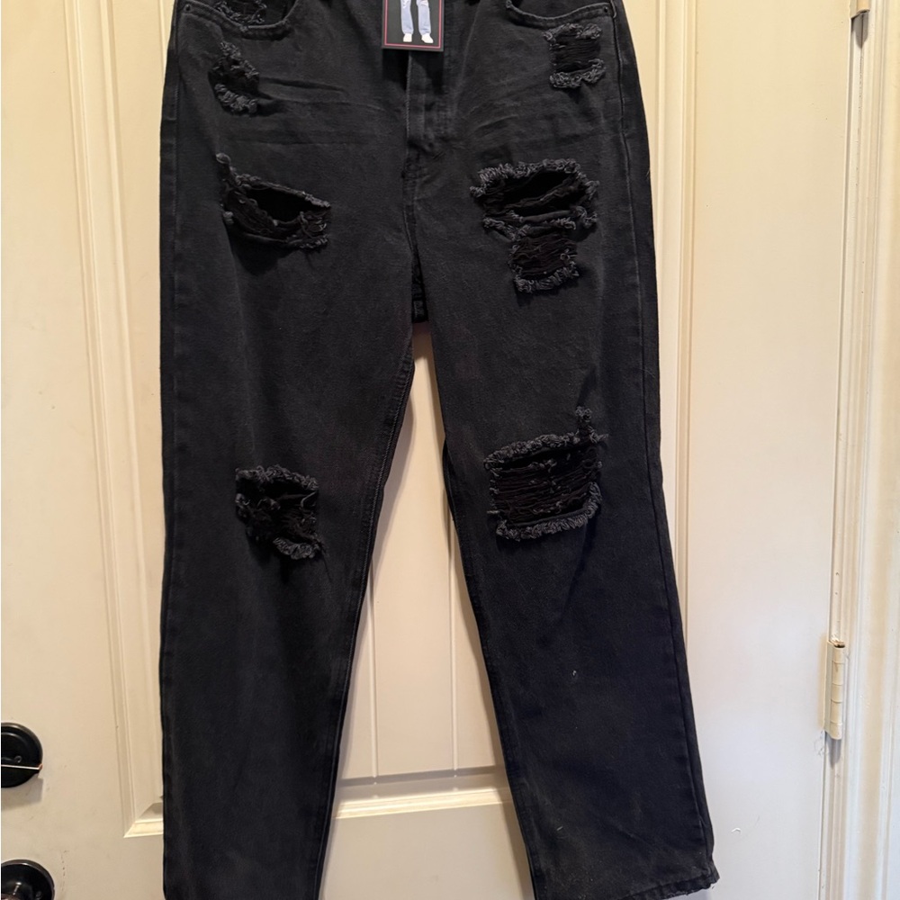 No Boundaries Black High Rise Women Jeans